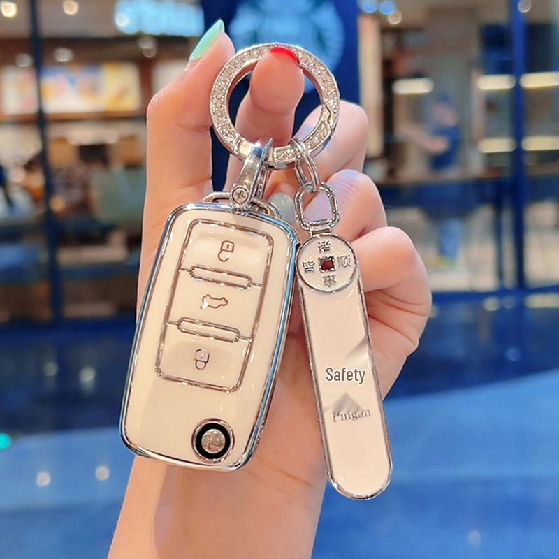 Volkswagen Key Covers Fit: Magotan, Passat, Sagitar, Polo, Bora, Tharu, Tayron, Lavida, Tiguan, T-Roc
