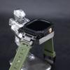 Ремешок+Чехол для Apple Watch Band Ultra 2 49 мм 44 мм 45 мм Защитный чехол из ТПУ Силиконовый браслет для IWatch Series 9 8 7 6 5 4
