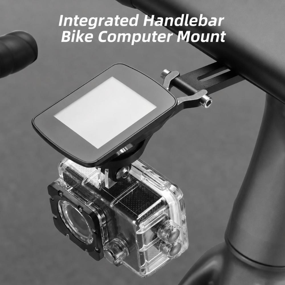 Aluminum Alloy Bicycle Computer Mount 270° Tilt Cycling Computer Mount  Mountain Bicycle