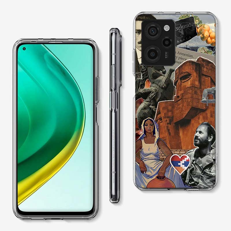 Флаг Армении Паспорт АРТ Чехол для телефона Для Xiaomi Poco M8 M7 M6 M4 M3 X7 X6 X4 Pro F7 Ultra M5S Mi 14 14T 15 15T 12T 10T Pro