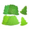 Foam Shapes Fir Tree Including 15 Glittery 30 Pieces