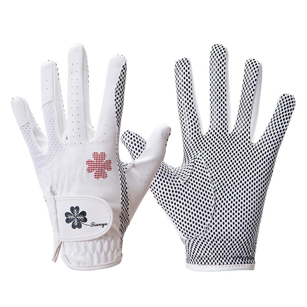 Breathable Full Finger Golf Gloves Wear Resistant Golf Mittens Sport Gloves  Palm Protection
