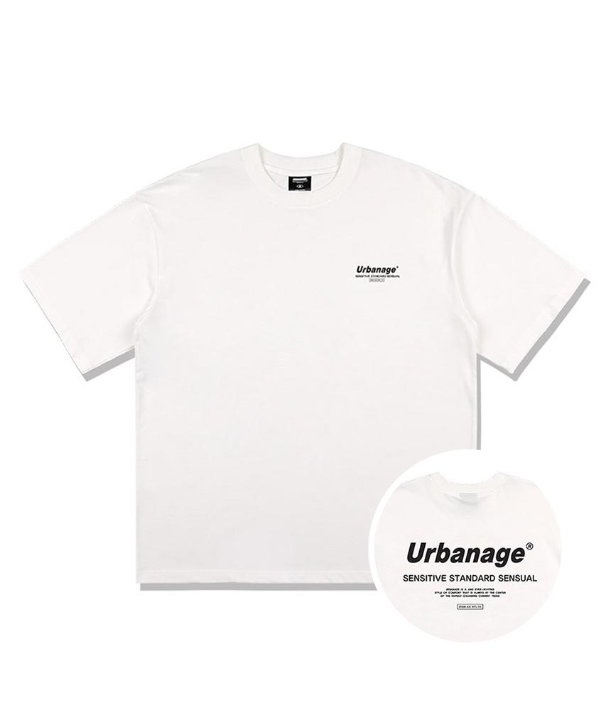 URBANAGE [2Pack] Color Sensual Oversized Short Sleeve (4 Colors)