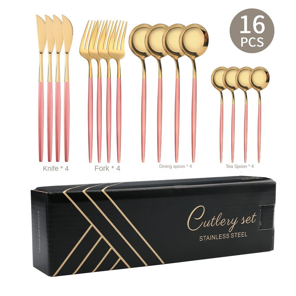 HANYANG 410 Посуда из нержавеющей стали. Товары для семейного отеля. Набор ножей, вилок и ложек для стейка. Посуда в западном стиле.