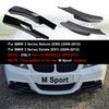 1Pair Front Bumper Splitters Lip Car Diffuser Splitter Spoiler Body Kit Cover For BMW 3 Series E90 E91 LCI M Sport 2009-2012