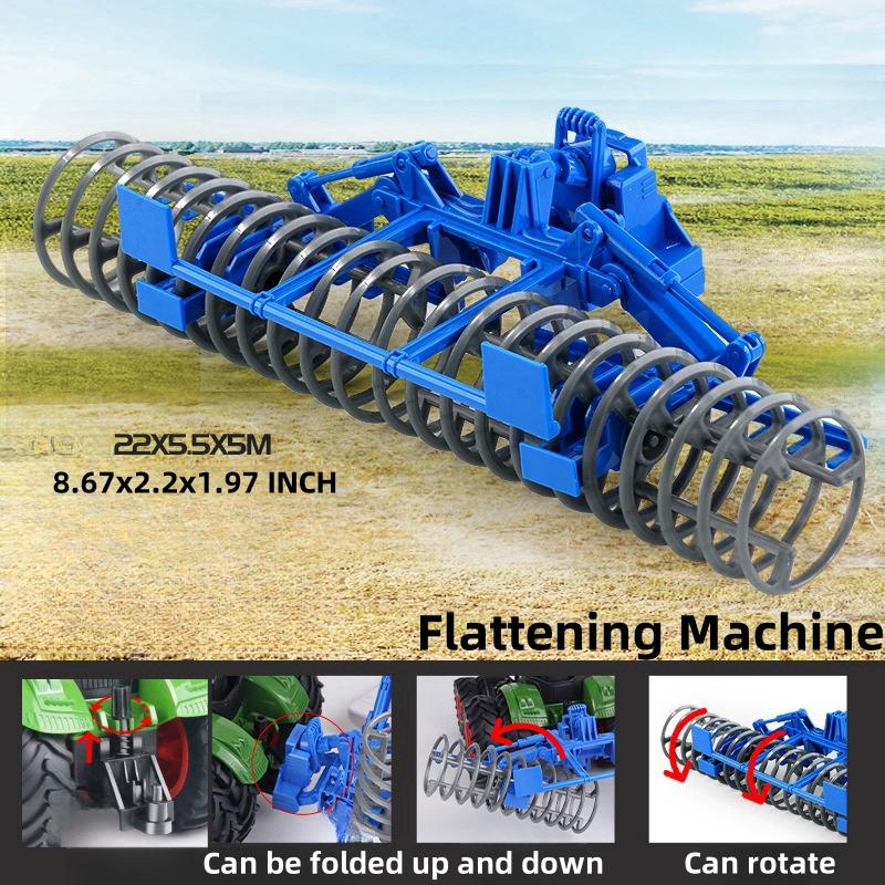 Крупномасштабные тракторные игрушки, DIY фермерский автомобильный игровой набор, игрушечный транспортный прицеп, инженерные подарки на день рождения
