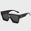 Unisex Square Sunglasses - Four-Leaf Clover Luxury Brand 1486