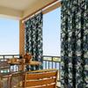 Outdoor Waterproof Blackout Curtains Balcony Blackout Curtains Waterproof And Oil-Proof Printed Curtains Finished Products