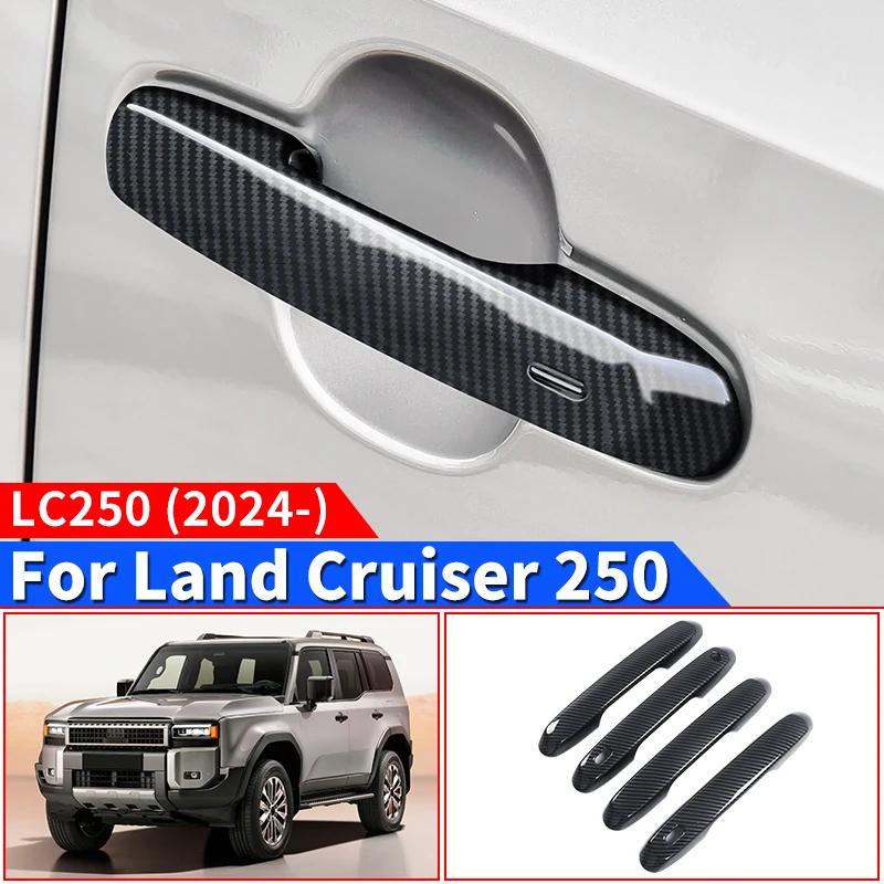 Pour Toyota Land Cruiser 250 2024, 1958, poignées de porte extérieures, couvercle de décoration, LC250, accessoires extérieurs améliorés, chromage, tu