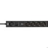 Multiprise - BRENNENSTUHL - 5 prises - USB Power Delivery - Interrupteur - Gris/Noir