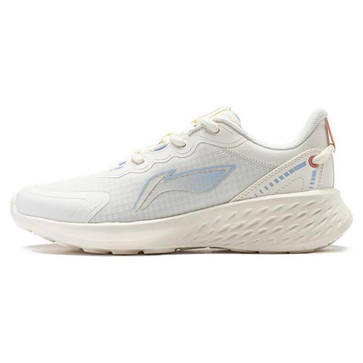 Li Ning Дышащие Низкие Беговые Кроссовки Женские Кремовый ARST048-3