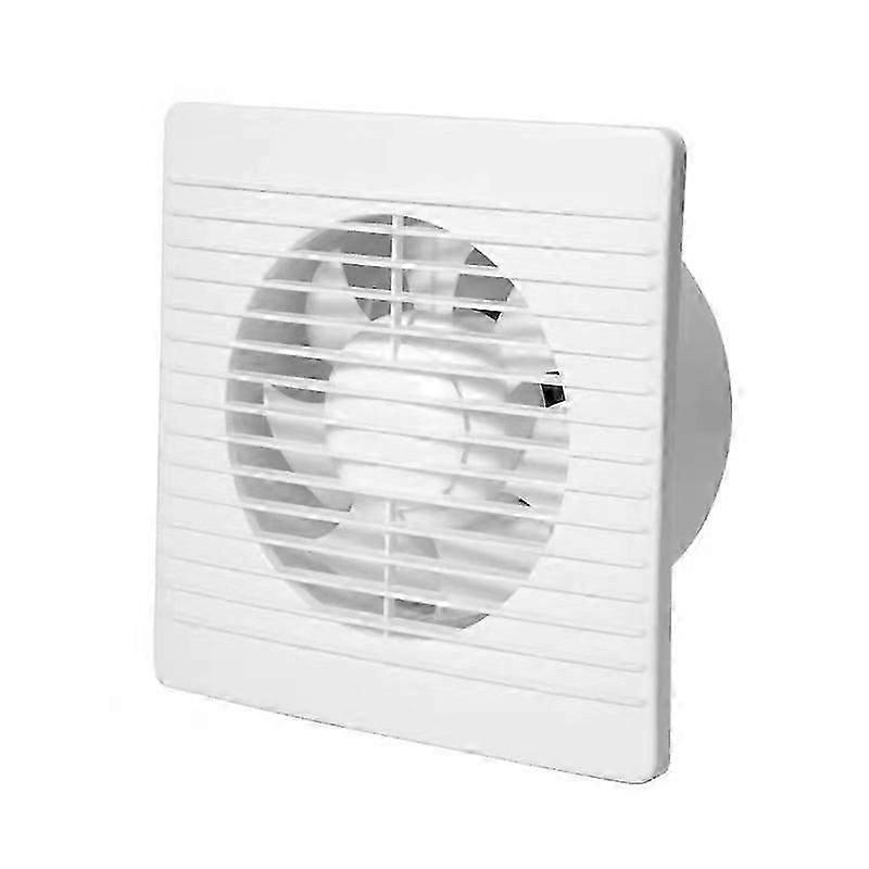 1pcs Strong Silent Household Wall Exhaust Fan Bathroom Wall Round Powerful Exhaust Fan Ventilation Fan white,4inch