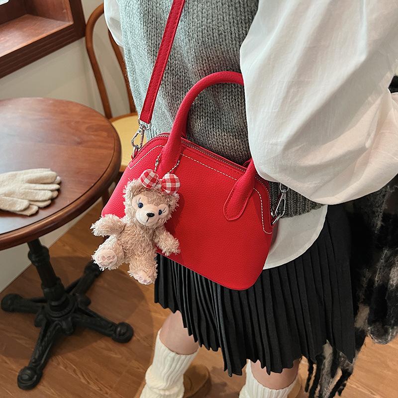 Сумка-ракушка ручная женская новая модная универсальная на плечо сумка-мессенджер