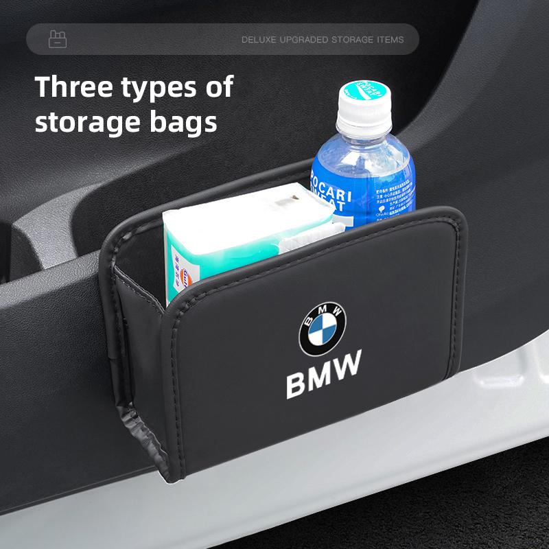 Self Adhesive Car Storage Bag Multifunctional Organizer Box For BMW X1 X2 X3 X5 X4 X6 X7 3 4 5 6 Series E46 E90 E60 F30 F10 E39 YF6