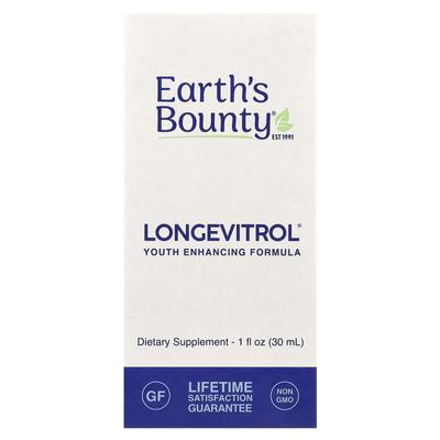 Earth'S Bounty, Longevitrol®, Формула для продления молодости, 30 мл (1 жидкая унция)