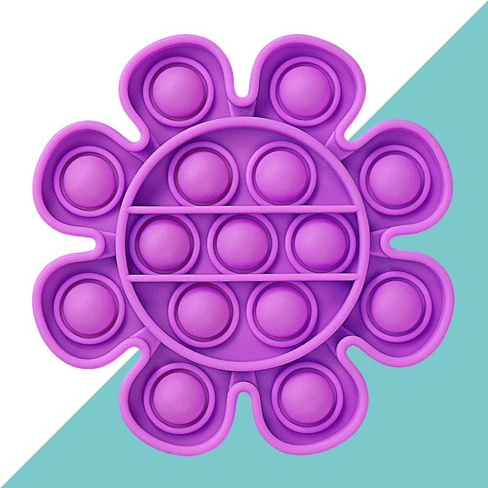 Игрушки Pop It Fidget Сенсорные игрушки Игрушки для снятия стресса Набор для детей и взрослых Радужные антистрессовые инструменты Офисные игрушки для снятия стресса