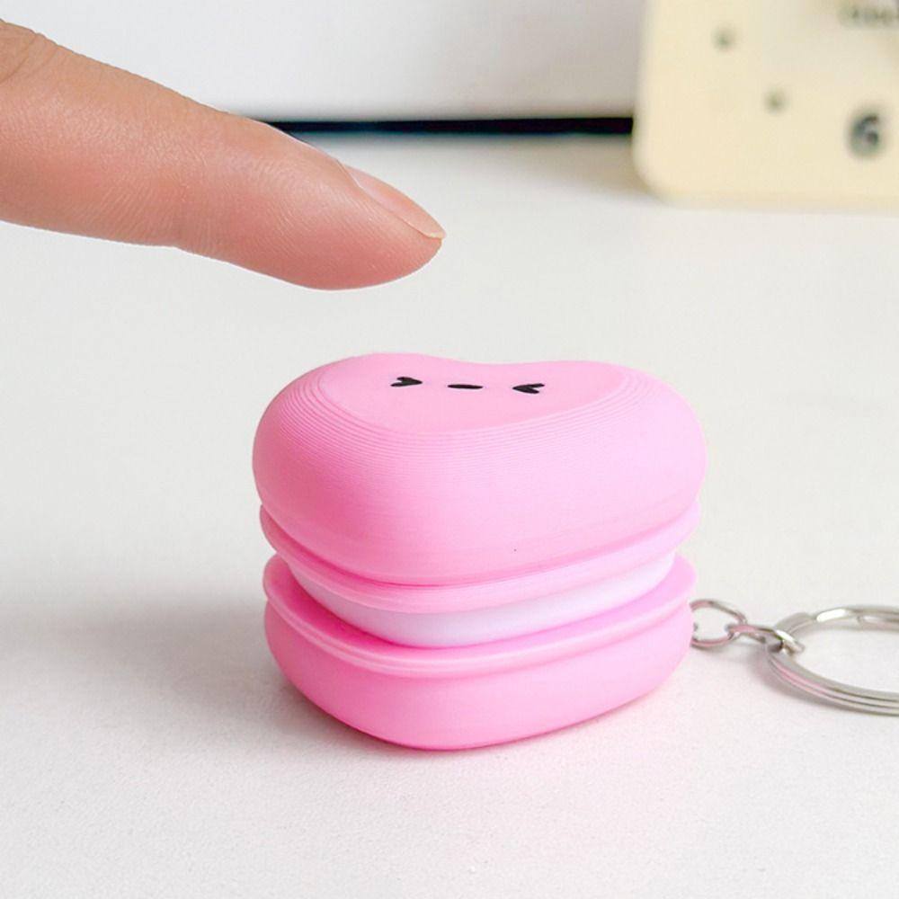Clicker Sound Keyboard Fidget Clicker LED Light Sound Keyring For Stress Relief