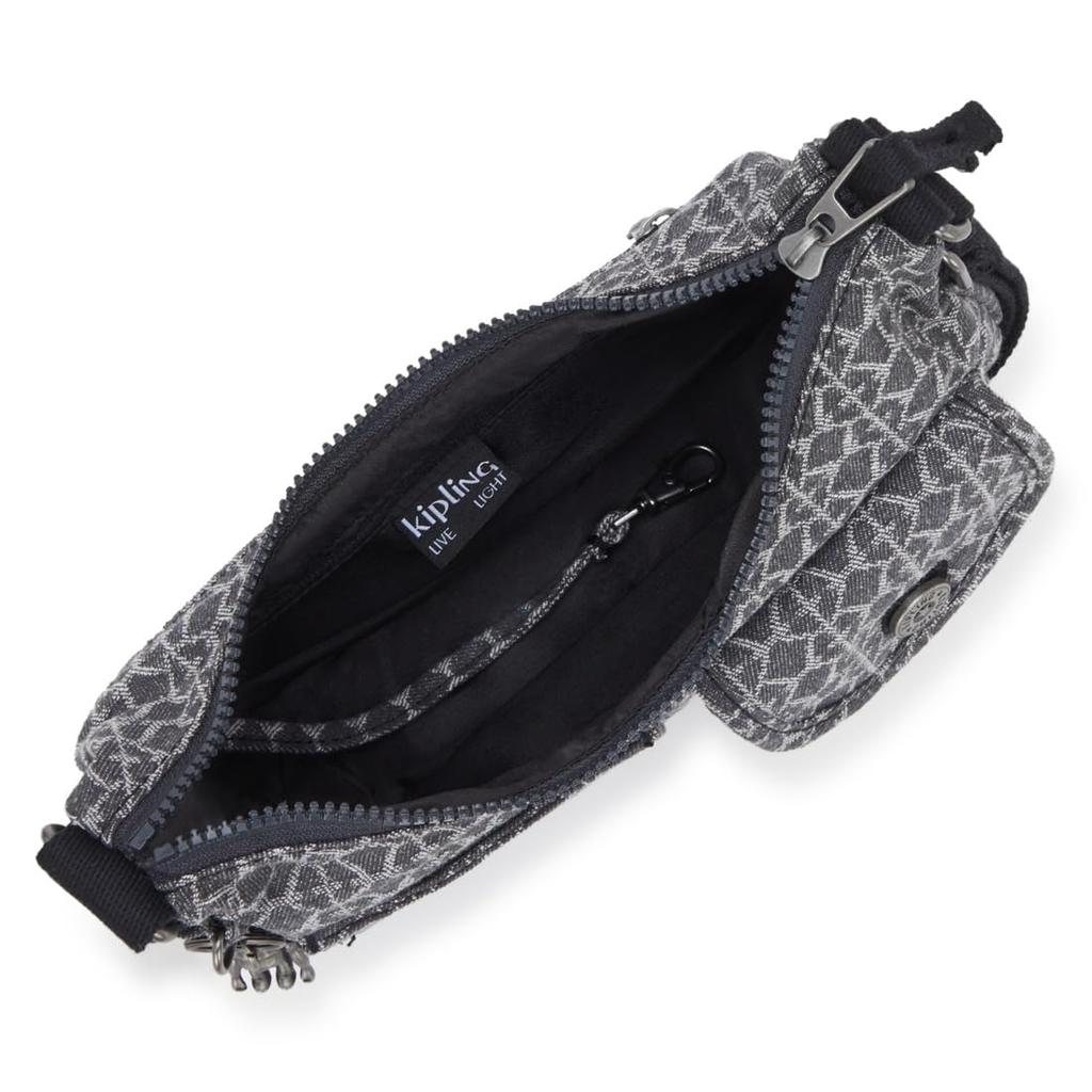 Kipling KENDA Серый Деним Жаккард KI80973HW 4L (Эксклюзив онлайн)