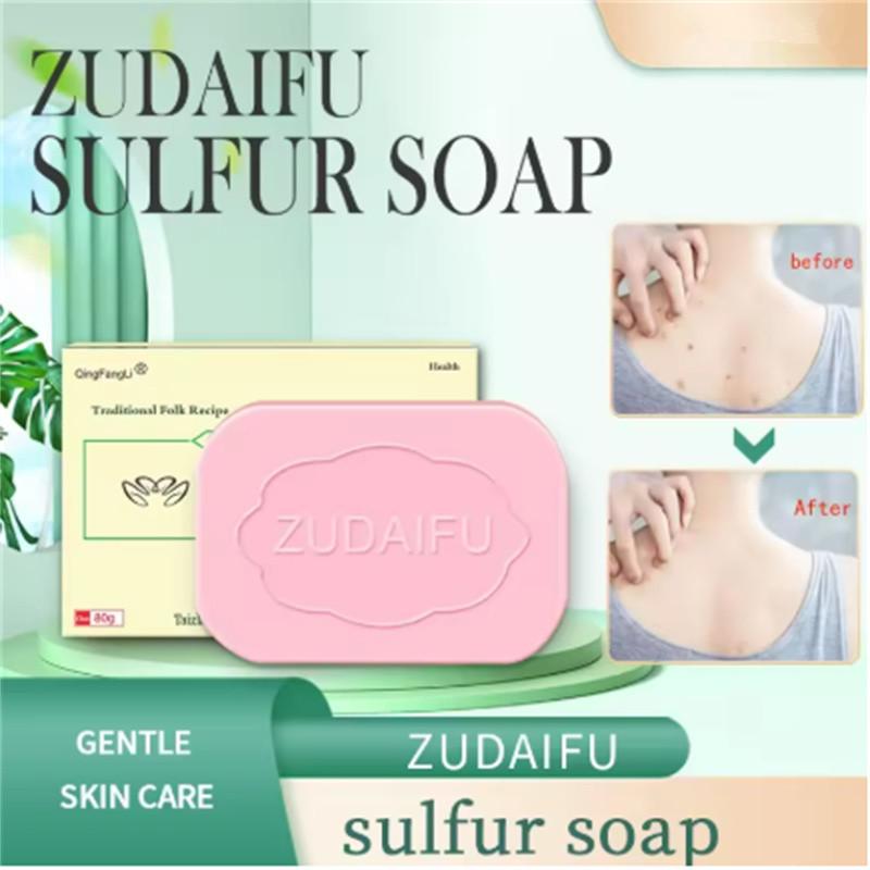 Zudaifu Soap Cleanser Cleaning Oil Control Body Skin Care 80g