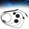 Helmet Headset Microphone Portable Dynamic Noise Reduction 2 Meters Extension Cord Full Face Helmet