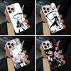 Чехол для телефона Anime-S-Soul -E-Eater Для IPhone 17 Air 16 15 14 13 12 11 Pro Max Белый Серебристый Жесткий Чехол