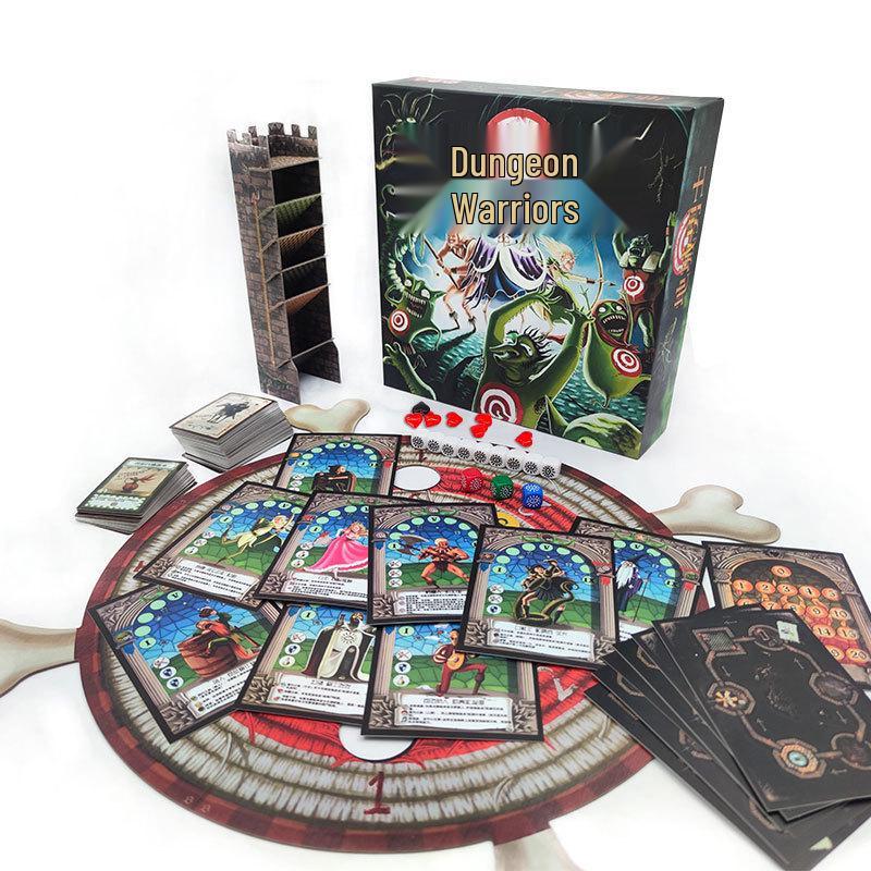 Подземелье Воинов: Командная приключенческая игра в кости для 1-6 игроков