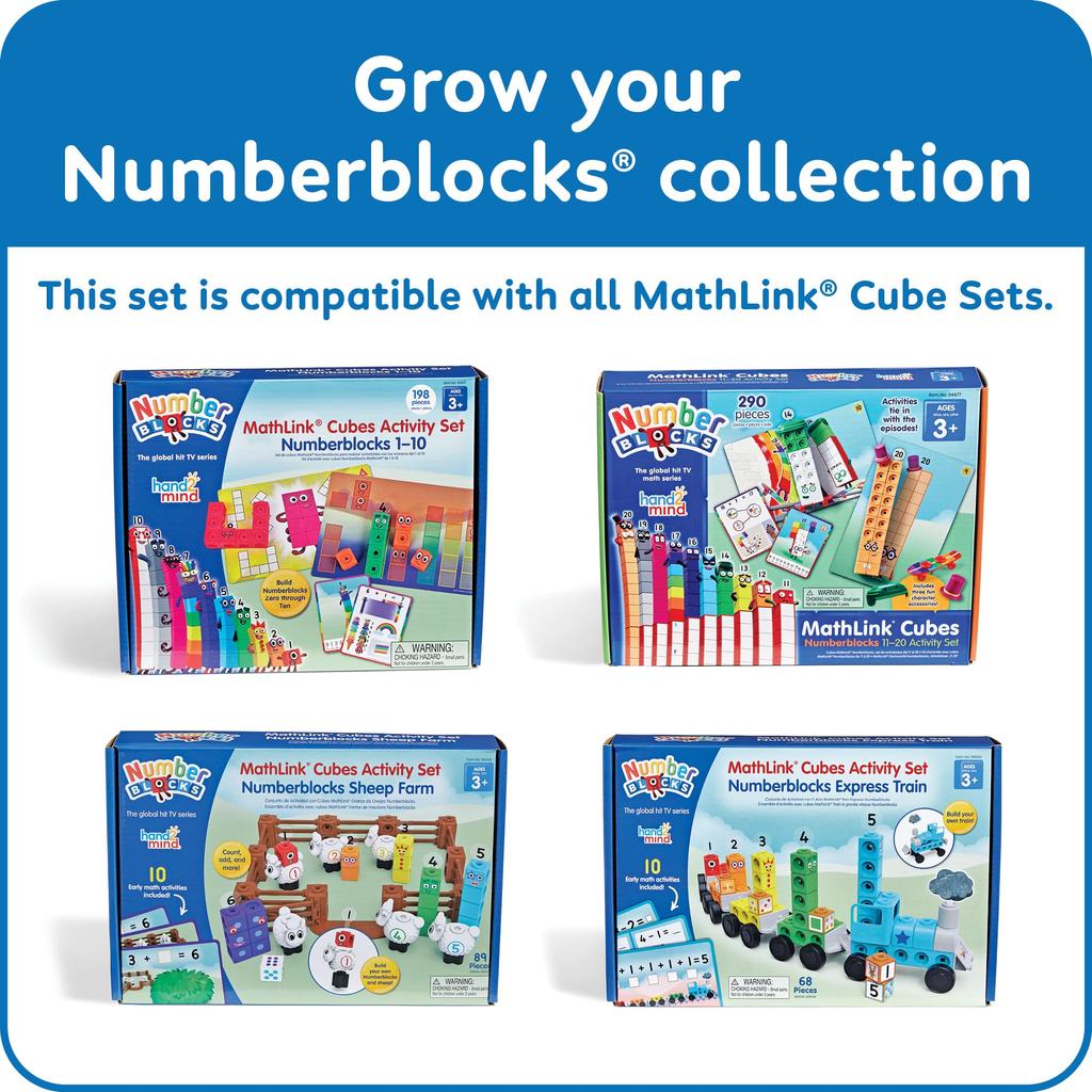 Numberblocks Math Link Cube Activity Set Numberblocks Express Train Kazuasobi Educational Toy 96094 Genuine Product