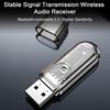 USB-адаптер Bluetooth 5.3, 10 м, низкая задержка, для автомобильной стереосистемы, компьютерных колонок, телевизора, наушников