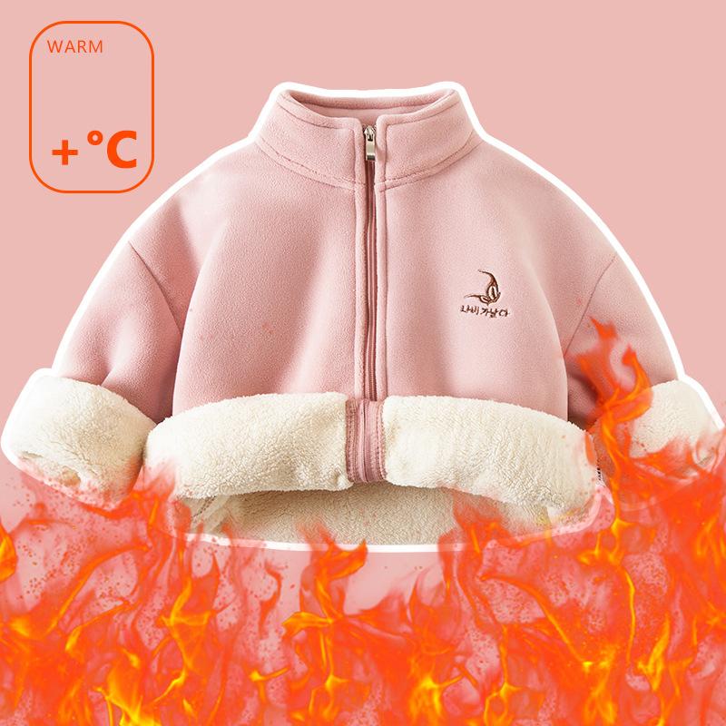 Warm Kids Boy Outerwear Spring Autumn FJacket For Boys Kids Coat Winter Fleece Jackets For Boy Children's Clothing