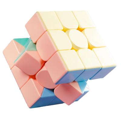Macaron Magic Smooth Educational Magic Educational Kill Brain Gift для старших классов начальной школы Куб, Куб, Без наклеек, Магия, Вращение,
