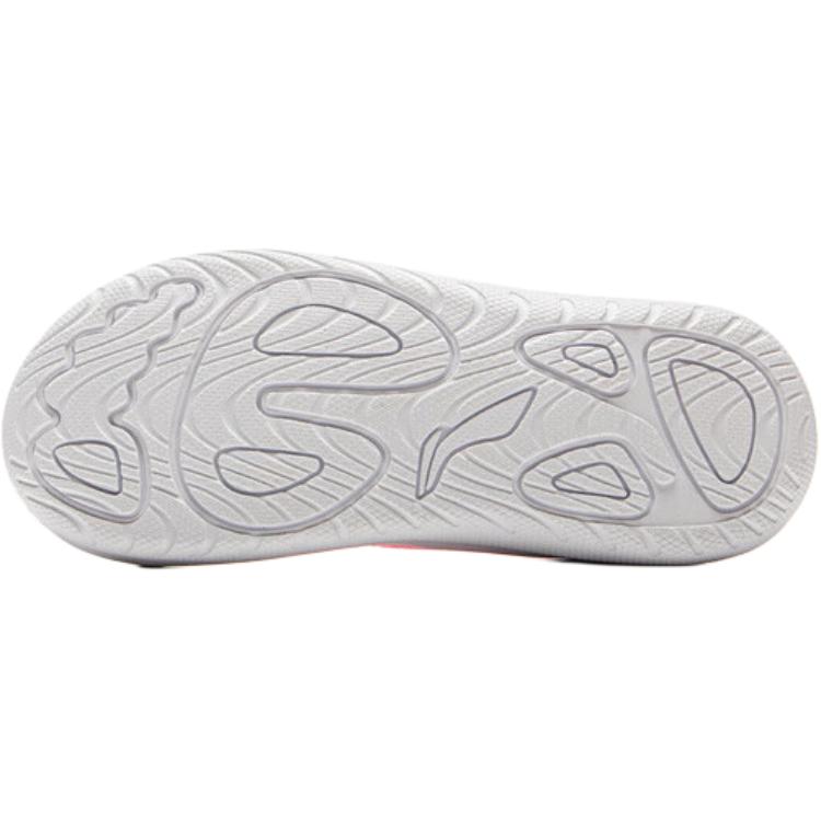 Li Ning Детские удобные универсальные нескользящие прочные сандалии с низким верхом Детские сандалии розовые YKKV008-2