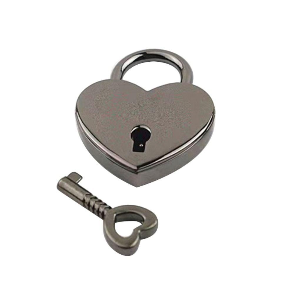 Винтажный 1 шт. дневник с ключом чемодан в форме сердца замок для багажа коробка мини-замок