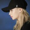 VARZAR Stud Logo Overfit Ball Cap Black