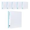 Eco Cheongun NEW D-ring Binder 3-hole A4 5cm, White, 6 Pcs.