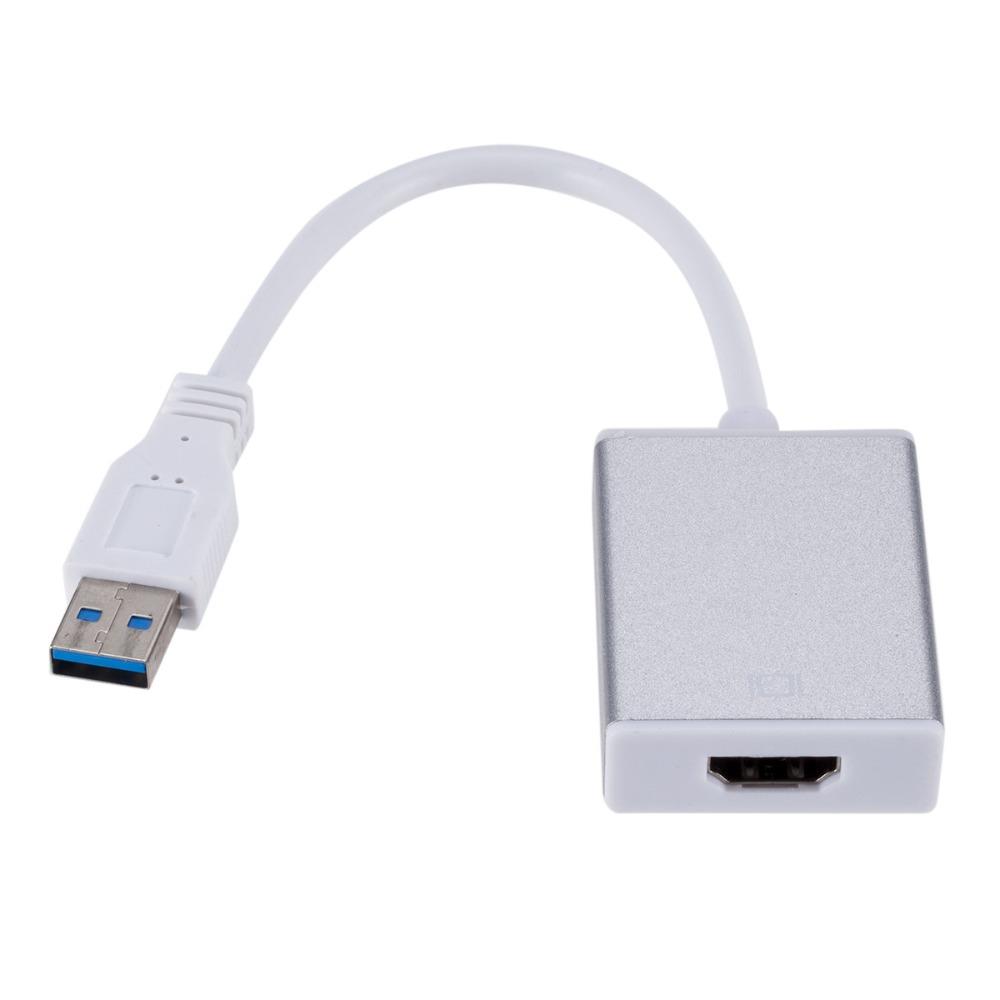 Адаптер USB 3.0 - HDMI 1080P HD Видео Конвертер со встроенным драйвером для ноутбука ПК Mac