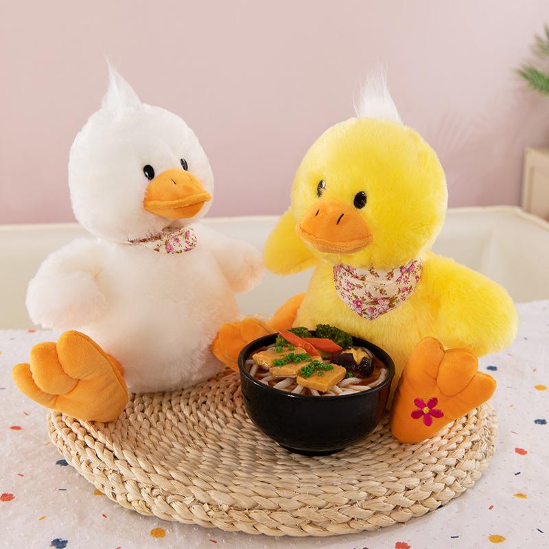 Новая Милая Маленькая Желтая Утка Кукла Плюшевая Игрушка Маленькая Утка Утешающие Куклы Дарят Подарки Детям Девочкам