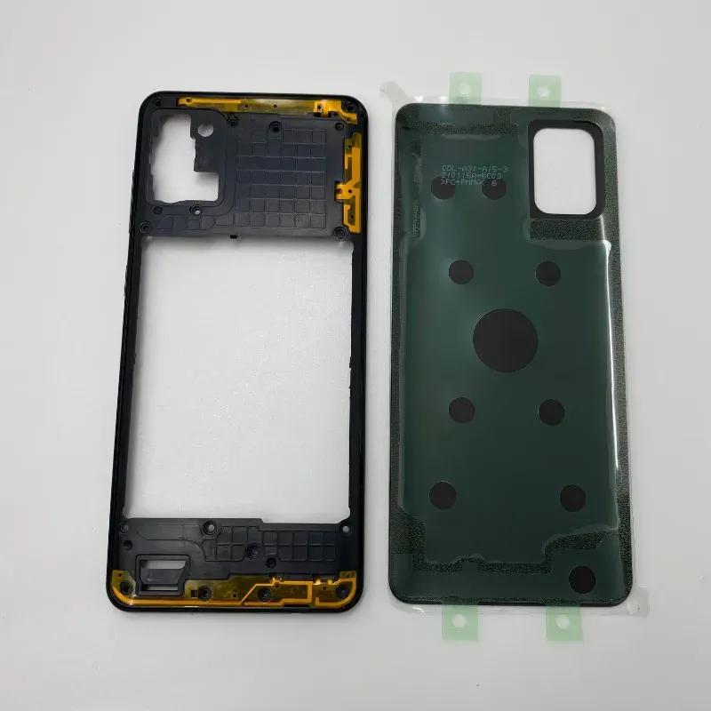 Full Housing Middle Frame Battery Back Cover Rear with dhesive Replace for Samsung Galaxy 31 315F 315G 315N 315