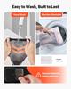 Heated Socks, Small Size, 5000mAh Battery Rechargeable Heating Socks with 4 Heating Levels, Electric Heated Sock with APP Control for Men Women, Foot