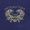 ONITSUKA TIGER T-Shirt Ss25 Fashion Simple Round Neck Pullover Short Sleeve Kids Tops Navy-Blue 2184A271-400