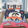 Cute Shin-Chans Catoon Crayon Duvet Cover Set Bedding Set Bedroom Decoration 2/3piece set Youth Kids Girl Boys Gift