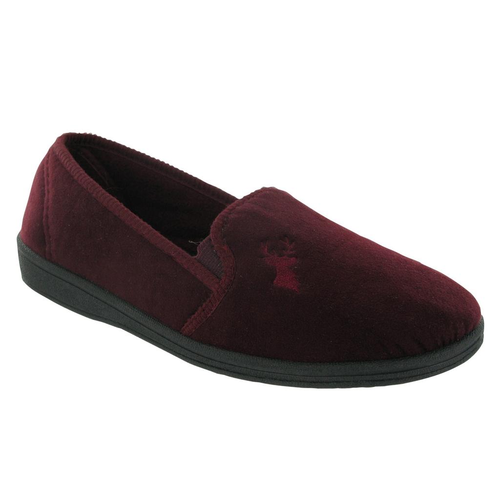 Mirak Stag Mens Slip-On Slipper / Classic Mens Slippers