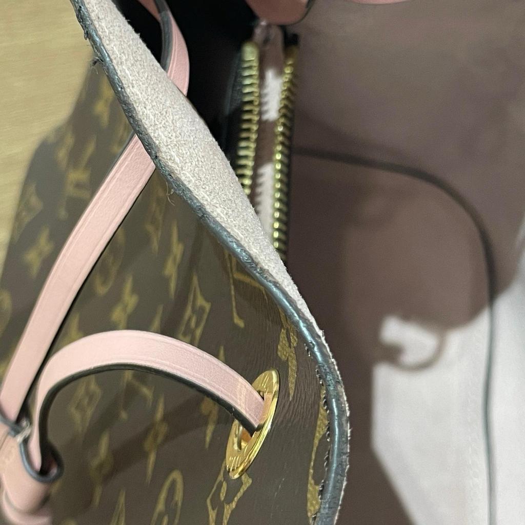 [Pre-Owned] Noe Monogram Coated Canvas And Leather Bucket Bag - Good #QH07DL
