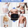 Новый EMS стимулятор мышц, USB электрический тонер для пресса, пояс для живота, вибрация, пояс для тела, живот, потеря веса, оборудование для фитнеса