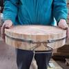 Деревянная разделочная доска Hengxi со стальным кольцом