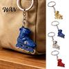 Restored 3D Roller Skate Pendant Zinc Alloy Keychain Pendant, Simulated Shape Gift Key Ring, Multiple Colors Practical Hanging Charm