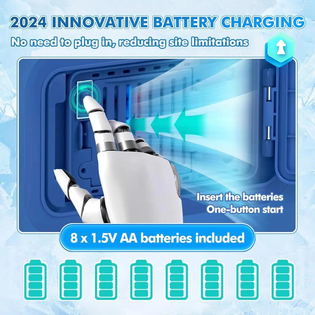 Надувной бассейн с навесом, Очень большой надувной семейный бассейн со встроенным насосом, работающим от батареек, для сада на открытом воздухе