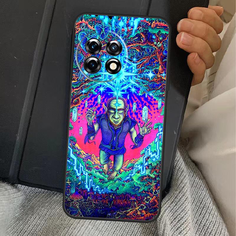 Психоделический Триппи Чехол Для OnePlus Nord 5 CE 2 3 4 Lite N20 N30 OnePlus 15 13 12 11 10T 10R 12R 13R 13T Обложка
