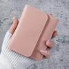New Cute Women Small Wallets Girl Hasp Credit Card Holder for PU Leather Coin Purse Female Wallet Short Purses for Women Gift