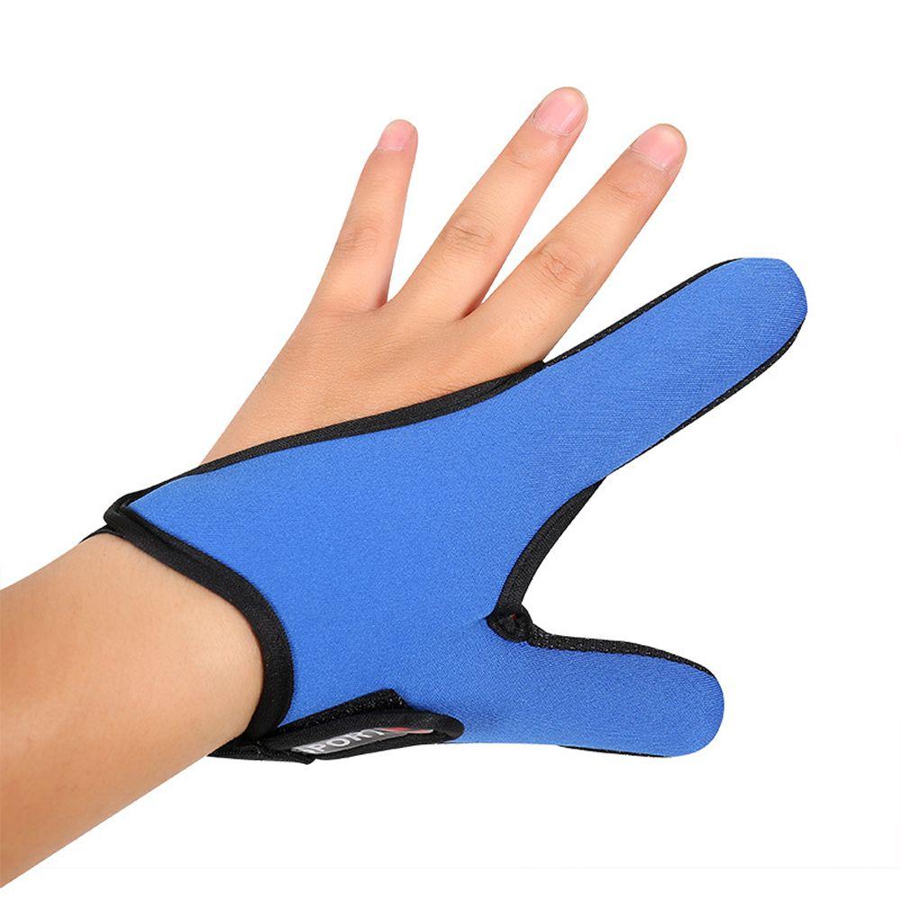 Tackle Non-Slip Glove Two-finger Gloves Finger Casting Glove 2 Fingers Protector Fishing Gloves