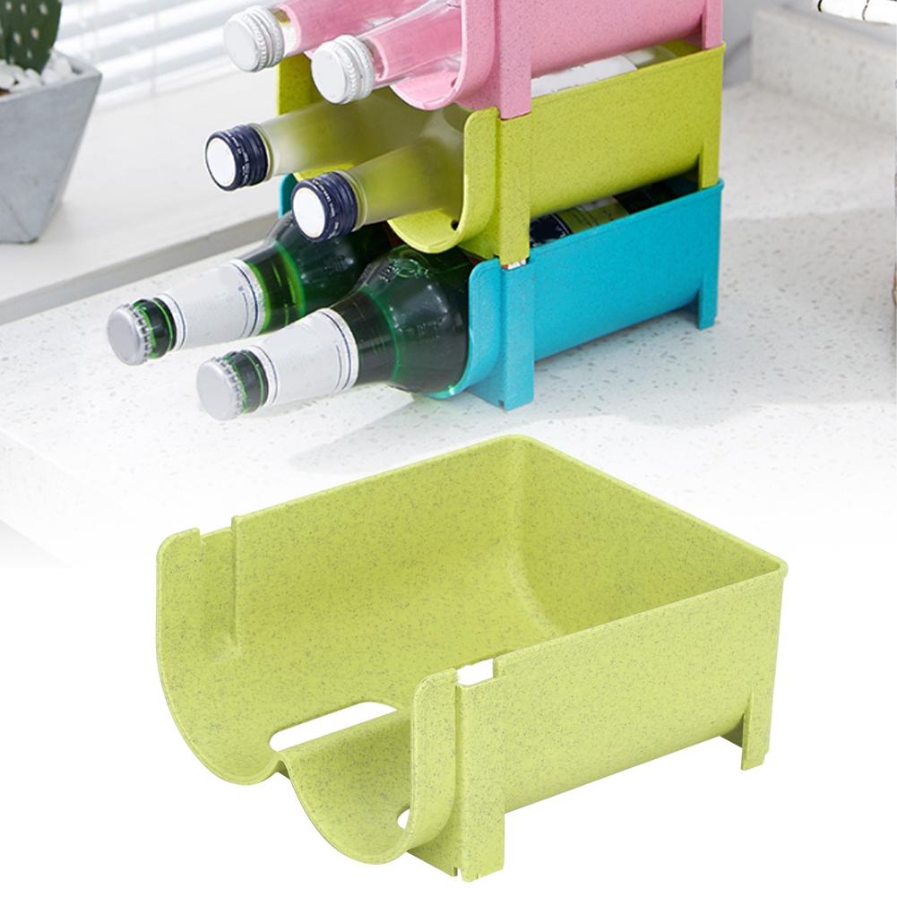 Штабелируемый держатель для пивных банок, стеллаж для хранения банок, холодильник, органайзер для консервированных напитков